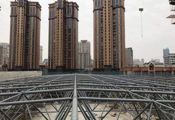 红河电厂网架加工